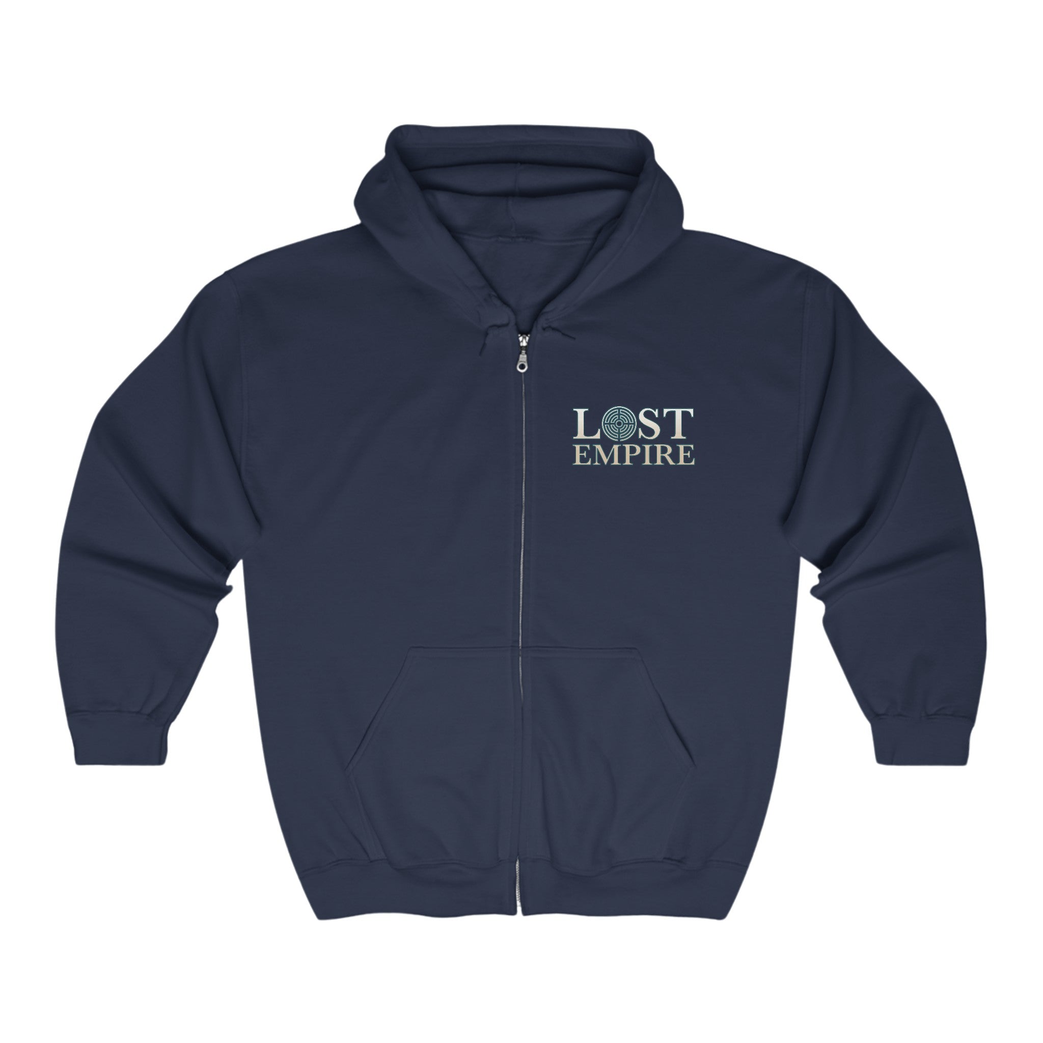 Lost City Of Atlantis Unisex Full Zip Hooded Sweatshirt