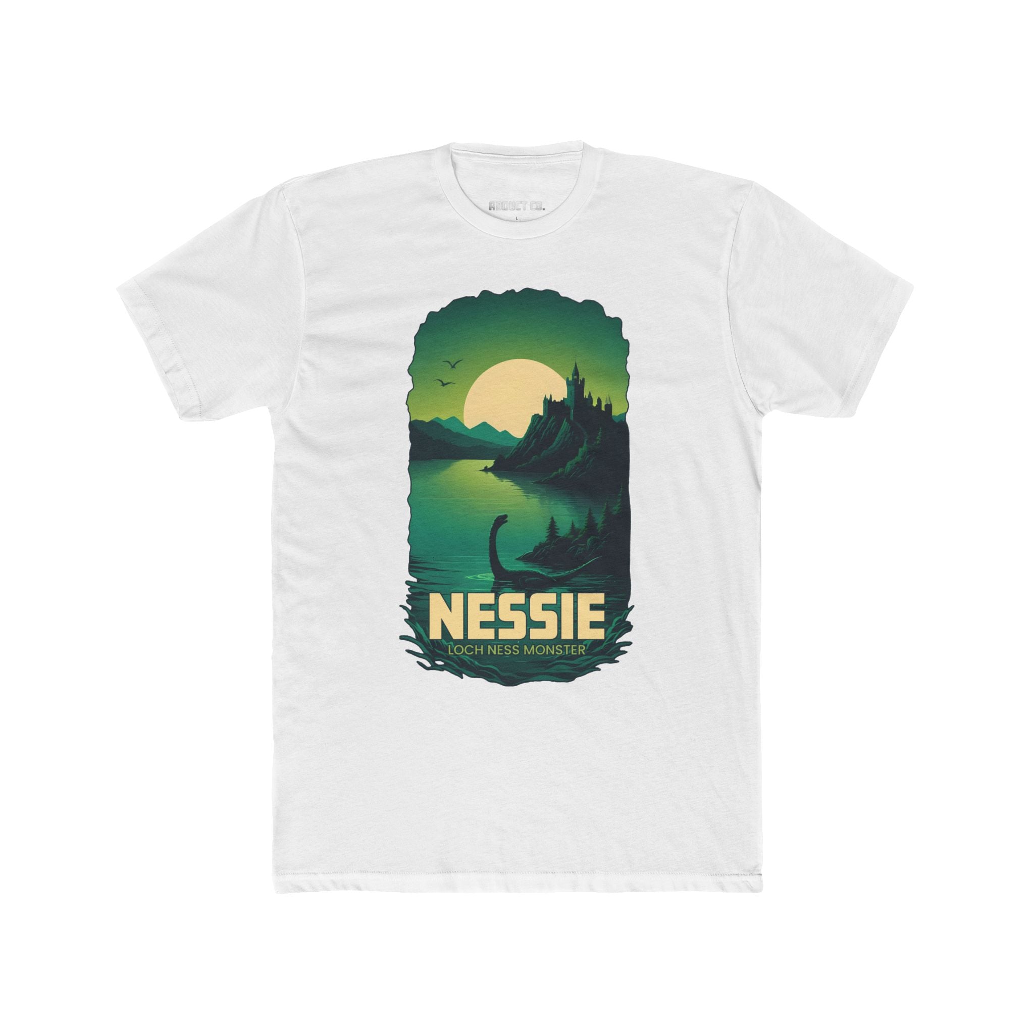 Loch Ness Monster Cotton Crew Tee