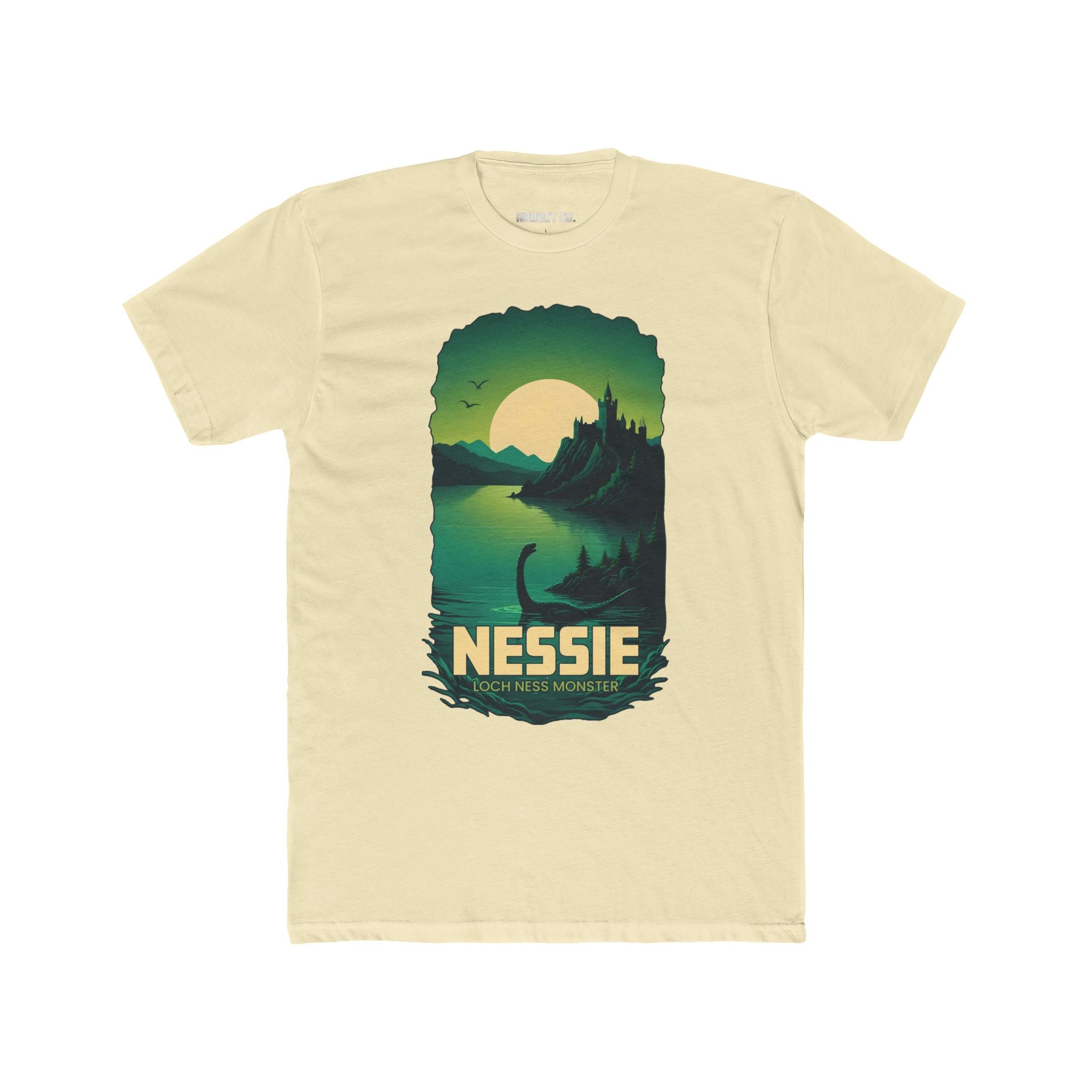 Loch Ness Monster Cotton Crew Tee