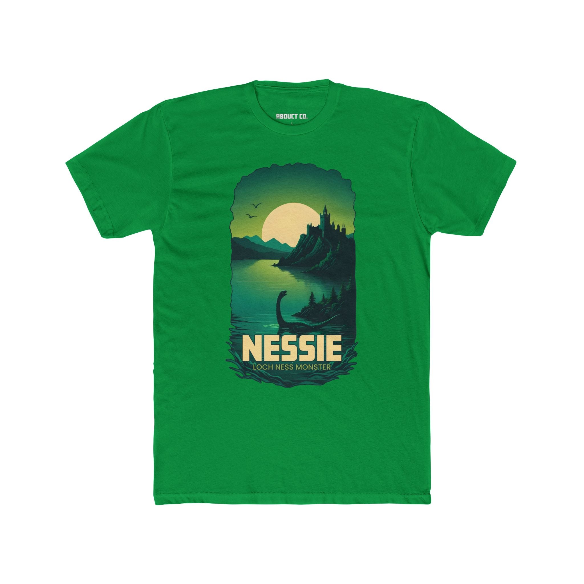 Loch Ness Monster Cotton Crew Tee