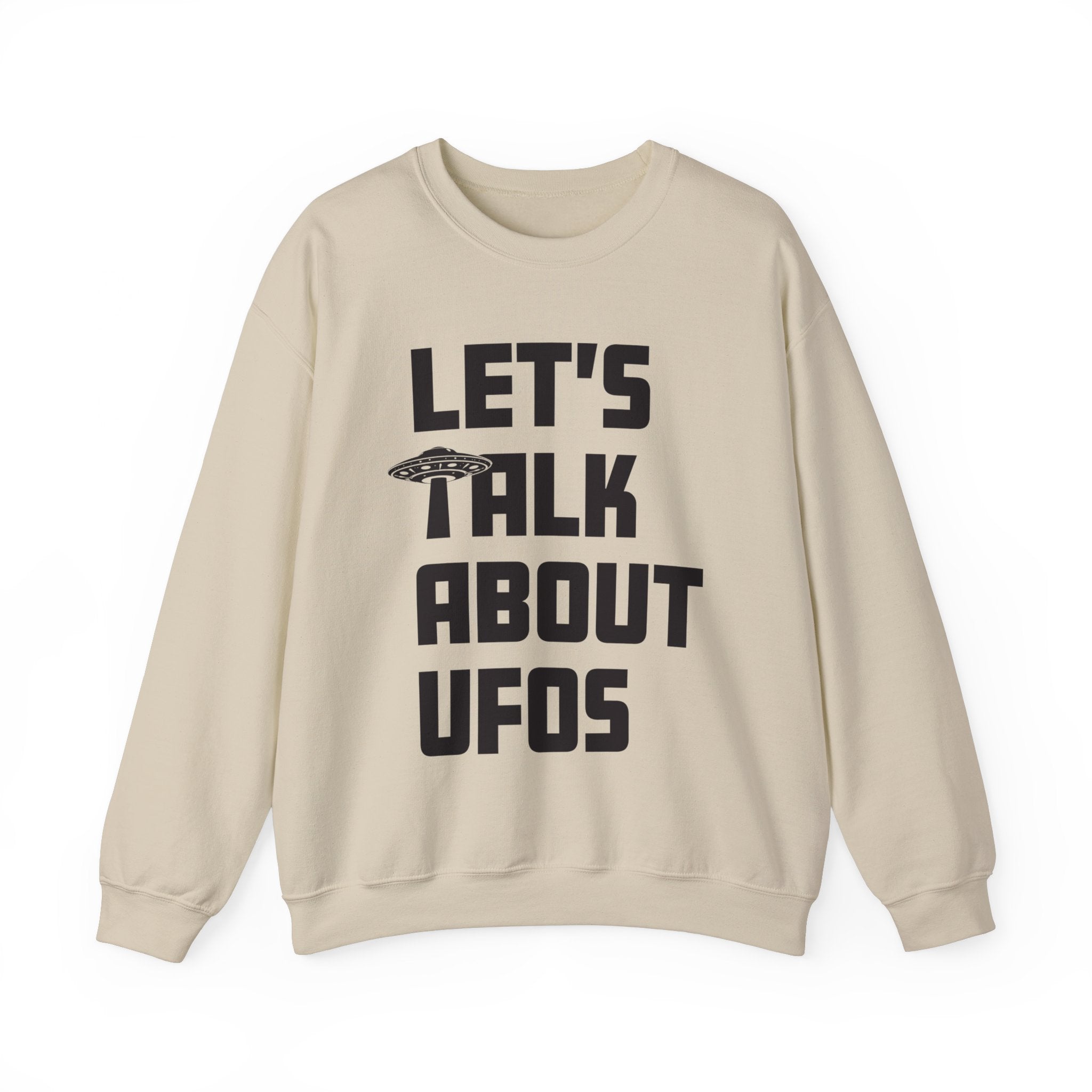 Lets Talk About UFOs Crewneck Sweatshirt