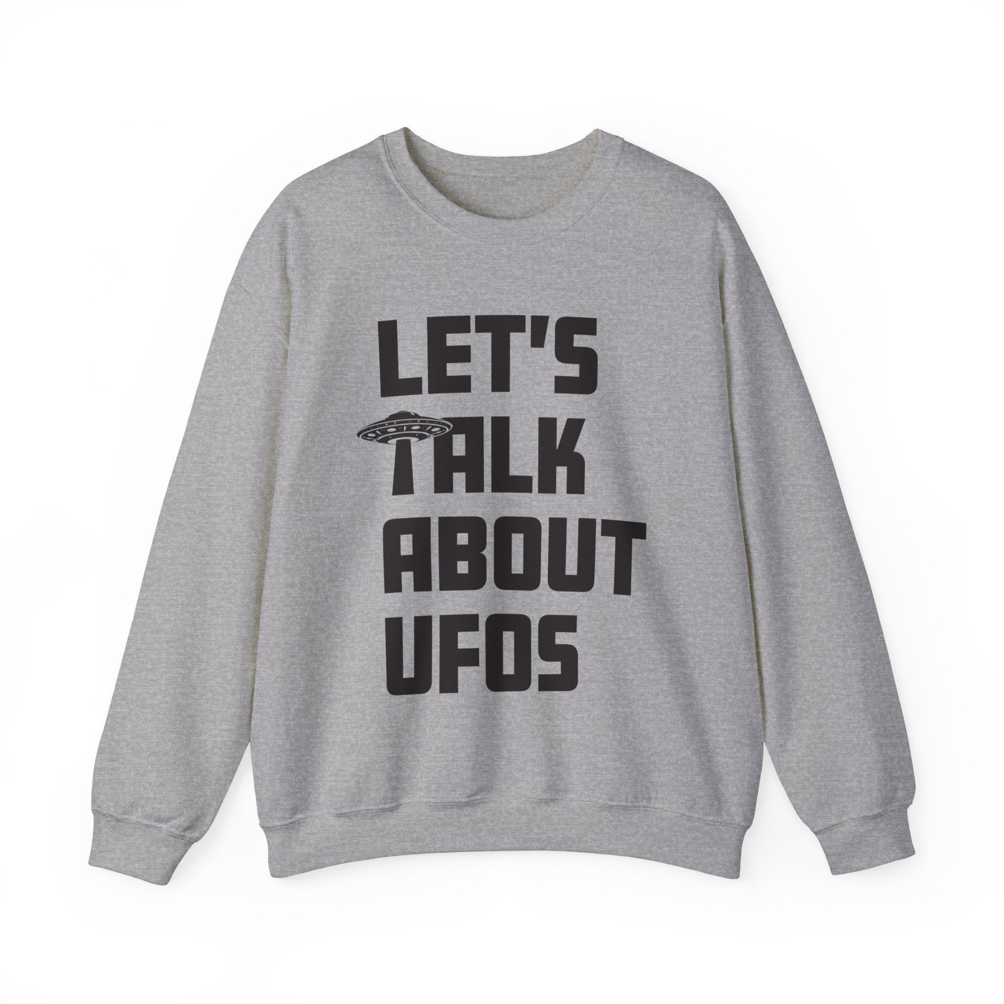 Lets Talk About UFOs Crewneck Sweatshirt