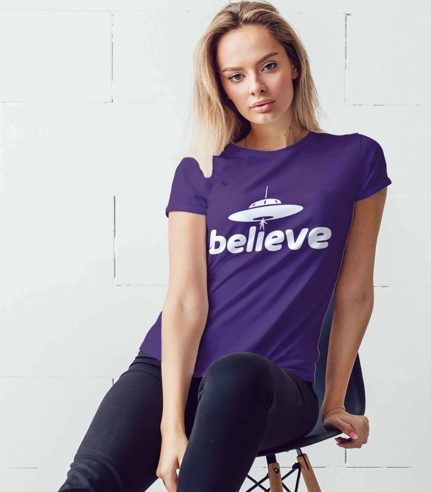 Believe UFO Tee